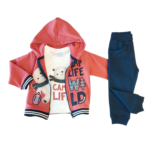 Φόρμα sweet baby 3 τεμάχια αγόρι