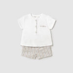 Σετ Mayoral με παντελόνι κοντό newborn