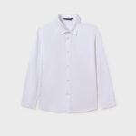 Πουκάμισο Mayoral σε κλασική γραμμή αγόρι (Λευκό)