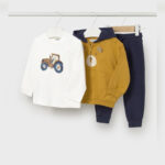 Σετ Mayoral φόρμα 3 τμχ αγόρι bebe