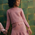 Σετ Abel and Lula φούστα πλεκτό κορίτσι