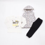 Σετ Trax κολάν 3 τμχ με αμάνικο γιλέκο κορίτσια