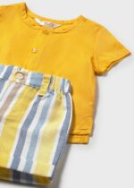 Σετ Mayoral bebe με παντελόνι κοντό αγόρι - Image 3