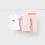 Σετ Mayoral bebe φόρμα 3 τμχ κορίτσι