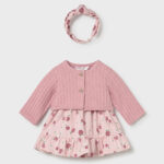 Σετ Mayoral bebe φόρεμα 3 τμχ κορίτσι