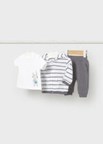 Σετ Mayoral bebe φόρμα 3 τμχ αγόρι