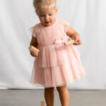 Φόρεμα Mayoral πλισέ από τούλι κορίτσι bebe