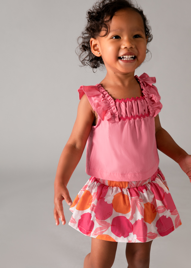 26-01932-074-L-1 Σετ Mayoral φούστα κορίτσι bebe - Image 1