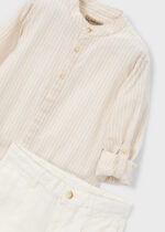 Σετ Mayoral με βερμούδα λινή αγόρι - Image 3