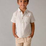 Σετ Mayoral βερμούδα λινή αγόρι