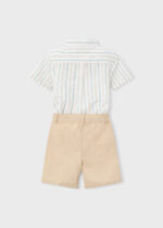 Σετ Mayoral βερμούδα λινή αγόρι - Image 3