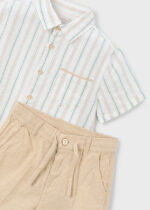 Σετ Mayoral βερμούδα λινή αγόρι - Image 2