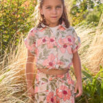 Σορτς Mayoral με λουλούδια κορίτσι