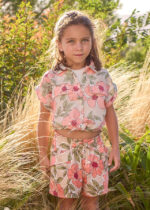 Σορτς Mayoral με λουλούδια κορίτσι