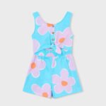 Ολόσωμη Mayoral φόρμα με λουλούδια κορίτσι