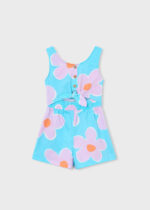 Ολόσωμη Mayoral φόρμα με λουλούδια κορίτσι