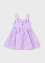 Φόρεμα Mayoral αμπιγέ λινό κορίτσι - Image 3