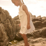 Φόρεμα Abel and Lula κρεπ με 3d λουλούδια κορίτσι