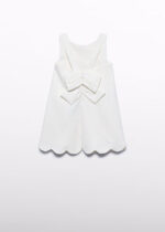 Φόρεμα Abel and Lula κρεπ με 3d λουλούδια κορίτσι - Image 3