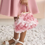 Τσαντάκι Abel and Lula με 3d λουλούδια κορίτσι