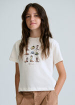 Μπλούζα Mayoral με κοντό μανίκι κορίτσι