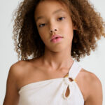 Μπλούζα Mayoral ασύμμετρη με κρίκο κορίτσι