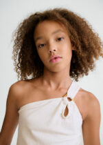 Μπλούζα Mayoral ασύμμετρη με κρίκο κορίτσι