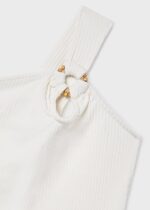 Μπλούζα Mayoral ασύμμετρη με κρίκο κορίτσι - Image 2