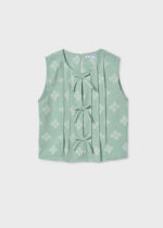 Μπλούζα Mayoral top με φιογκάκια κορίτσι - Image 4