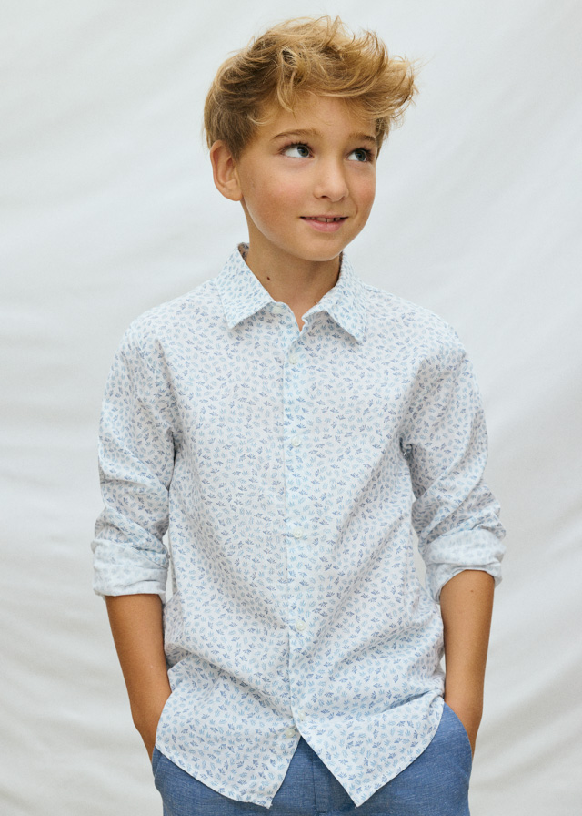 mayoral.com/es/espana/eula Πουκάμισο Mayoral με σχέδιο αγόρι - Image 1