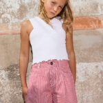 Παντελόνι Mayoral σορτς με ρίγες κορίτσι