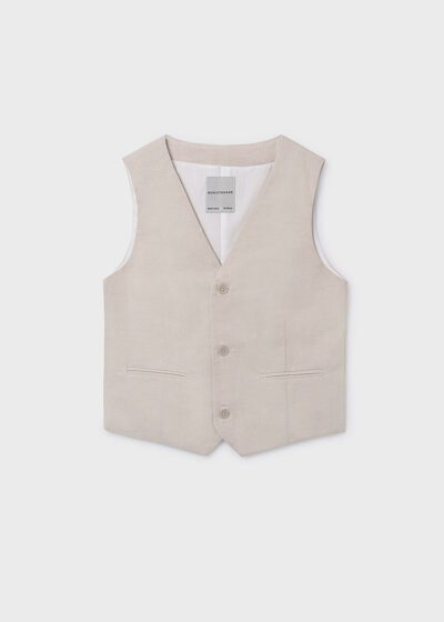 Γιλέκο Mayoral λινό αγόρι
