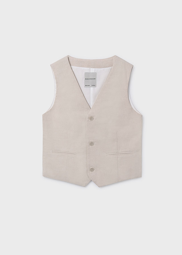 26-06357-019-L-4 Γιλέκο Mayoral λινό αγόρι - Image 1
