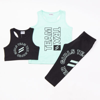 Σετ Trax 3 τμχ με δύο μπλουζάκια κορίτσι