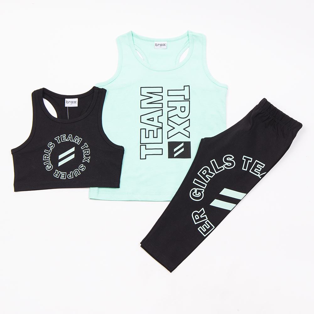 49144.68.1 Σετ Trax 3 τμχ με δύο μπλουζάκια κορίτσι - Image 1