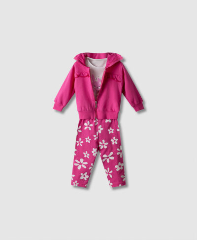 Σετ Nek φόρμα 3 τμχ κορίτσι bebe