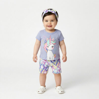 Σετ Trax με κολάν κοντό εποχής (χωρίς φλις) κορίτσι