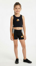 Σετ Trax 3 τμχ με σορτς και κολάν κορίτσι - Image 2